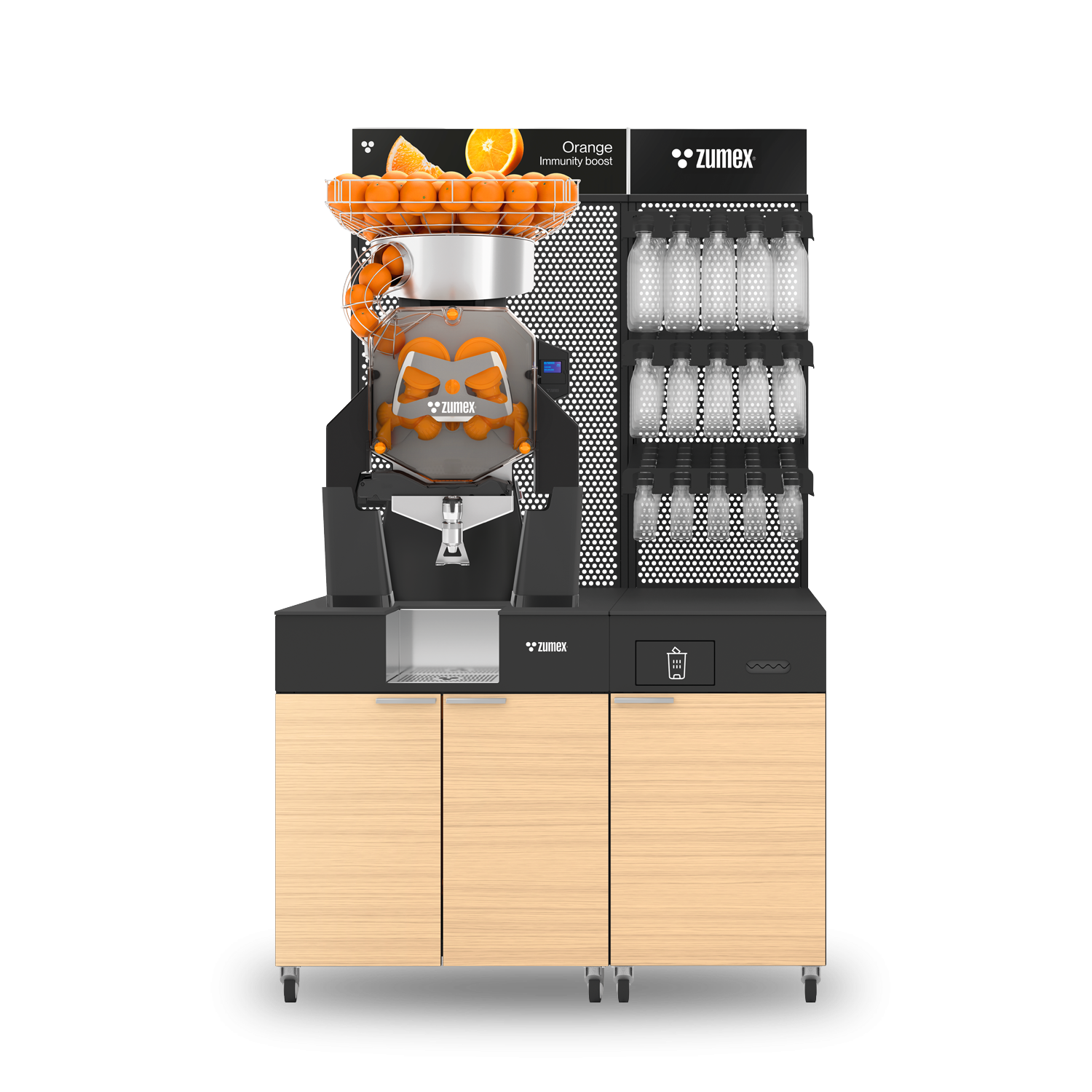 Speed S Plus Juice corner + bottle rack